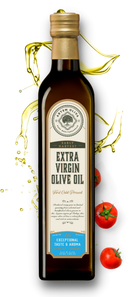 Artem Oliva Early Harvest Extra Virgin Olive Oil in Marasca Bottle