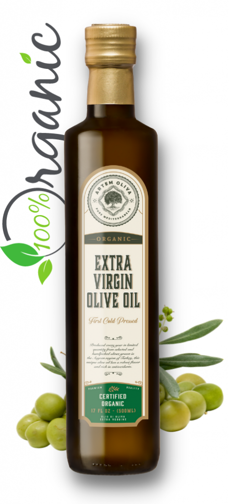 Artem Oliva Organic Extra Virgin Olive Oil in Dorica Bottle