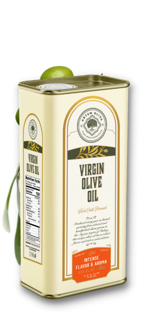 Artem Oliva Virgin Olive Oil in 5LT Tin Can