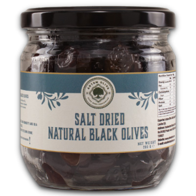 Dried Natural Black Olives